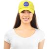 imageDALIX NASA Embroidered Mens Womens Cotton Dad Hat Baseball Cap AdjustableMinion Yellow