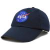 imageDALIX NASA Embroidered Mens Womens Cotton Dad Hat Baseball Cap AdjustableNavy Blue