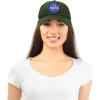 imageDALIX NASA Embroidered Mens Womens Cotton Dad Hat Baseball Cap AdjustableOlive