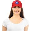 imageDALIX NASA Embroidered Mens Womens Cotton Dad Hat Baseball Cap AdjustableRed