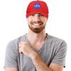 imageDALIX NASA Embroidered Mens Womens Cotton Dad Hat Baseball Cap AdjustableRed