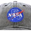 imageDALIX NASA Embroidered Mens Womens Cotton Dad Hat Baseball Cap AdjustableWashed Black
