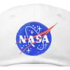 imageDALIX NASA Embroidered Mens Womens Cotton Dad Hat Baseball Cap AdjustableWhite