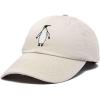 imageDALIX Penguin Hat Dad Baseball Cap Great AukBeige