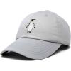 imageDALIX Penguin Hat Dad Baseball Cap Great AukGray