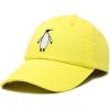 imageDALIX Penguin Hat Dad Baseball Cap Great AukMinion Yellow