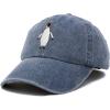 imageDALIX Penguin Hat Dad Baseball Cap Great AukNavy Blue Vintage