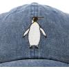 imageDALIX Penguin Hat Dad Baseball Cap Great AukNavy Blue Vintage