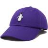 imageDALIX Penguin Hat Dad Baseball Cap Great AukPurple