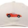 imageDALIX Race Car Hats Dad Hat Baseball Cap Embroidered Custom Cotton CapsBeige