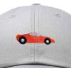 imageDALIX Race Car Hats Dad Hat Baseball Cap Embroidered Custom Cotton CapsGray