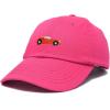 imageDALIX Race Car Hats Dad Hat Baseball Cap Embroidered Custom Cotton CapsHot Pink