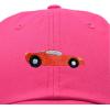 imageDALIX Race Car Hats Dad Hat Baseball Cap Embroidered Custom Cotton CapsHot Pink