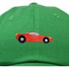 imageDALIX Race Car Hats Dad Hat Baseball Cap Embroidered Custom Cotton CapsKelly Green