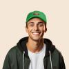imageDALIX Race Car Hats Dad Hat Baseball Cap Embroidered Custom Cotton CapsKelly Green
