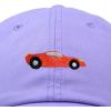imageDALIX Race Car Hats Dad Hat Baseball Cap Embroidered Custom Cotton CapsLavender
