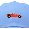 imageDALIX Race Car Hats Dad Hat Baseball Cap Embroidered Custom Cotton CapsLight Blue