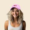 imageDALIX Race Car Hats Dad Hat Baseball Cap Embroidered Custom Cotton CapsLight Pink