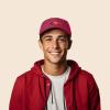 imageDALIX Race Car Hats Dad Hat Baseball Cap Embroidered Custom Cotton CapsMaroon