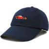 imageDALIX Race Car Hats Dad Hat Baseball Cap Embroidered Custom Cotton CapsNavy Blue