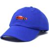 imageDALIX Race Car Hats Dad Hat Baseball Cap Embroidered Custom Cotton CapsRoyal Blue