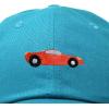 imageDALIX Race Car Hats Dad Hat Baseball Cap Embroidered Custom Cotton CapsTeal