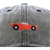 imageDALIX Race Car Hats Dad Hat Baseball Cap Embroidered Custom Cotton CapsWashed Black