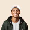 imageDALIX Race Car Hats Dad Hat Baseball Cap Embroidered Custom Cotton CapsWhite