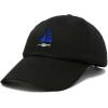 imageDALIX Sailboat Hat Embroidered Cotton Baseball Dad Cap MenBlack