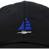 imageDALIX Sailboat Hat Embroidered Cotton Baseball Dad Cap MenBlack