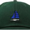 imageDALIX Sailboat Hat Embroidered Cotton Baseball Dad Cap MenDark Green