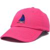 imageDALIX Sailboat Hat Embroidered Cotton Baseball Dad Cap MenHot Pink
