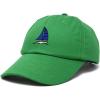 imageDALIX Sailboat Hat Embroidered Cotton Baseball Dad Cap MenKelly Green
