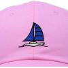 imageDALIX Sailboat Hat Embroidered Cotton Baseball Dad Cap MenLight Pink
