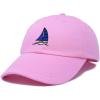 imageDALIX Sailboat Hat Embroidered Cotton Baseball Dad Cap MenLight Pink
