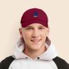 imageDALIX Sailboat Hat Embroidered Cotton Baseball Dad Cap MenMaroon