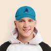 imageDALIX Sailboat Hat Embroidered Cotton Baseball Dad Cap MenTeal