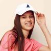 imageDALIX Sailboat Hat Embroidered Cotton Baseball Dad Cap MenWhite
