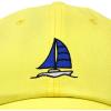 imageDALIX Sailboat Hat Embroidered Cotton Baseball Dad Cap MenYellow