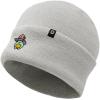 imageDALIX Sorcerer Frog Embroidered Beanie Hat Knit Cap Cold Weather WomensLight Gray