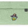 imageDALIX Sorcerer Frog Embroidered Beanie Hat Knit Cap Cold Weather WomensLight Green