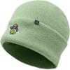 imageDALIX Sorcerer Frog Embroidered Beanie Hat Knit Cap Cold Weather WomensLight Green