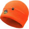 imageDALIX Sorcerer Frog Embroidered Beanie Hat Knit Cap Cold Weather WomensNeon Orange