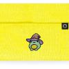 imageDALIX Sorcerer Frog Embroidered Beanie Hat Knit Cap Cold Weather WomensNeon Yellow