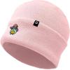 imageDALIX Sorcerer Frog Embroidered Beanie Hat Knit Cap Cold Weather WomensPink