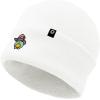imageDALIX Sorcerer Frog Embroidered Beanie Hat Knit Cap Cold Weather WomensWhite