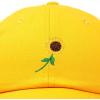 imageDALIX Sunflower Hat Womens Floral Baseball Cap WashedGold