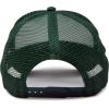 imageDALIX Two Tone Blank Trucker Hats Caps 2 for 1Dark GreenWhite