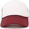 imageDALIX Two Tone Blank Trucker Hats Caps 2 for 1MaroonWhite