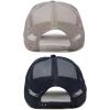 imageDALIX Two Tone Blank Trucker Hats Caps 2 for 1Navy BlueLight Gray